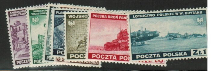 Poland Scott#: 3K1-8 Michel#: ** F/VF