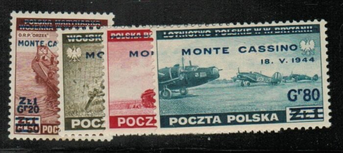 Poland Scott#: 3K17-20 Michel#: * F/VF