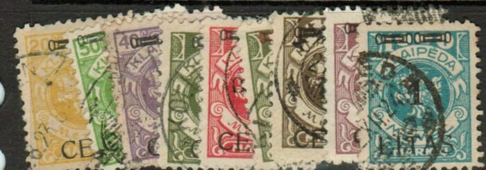 Upper Silesia Scott#: Ostliches Oberschlesien Regulare Ausgabe MI 1-20 U F/VF