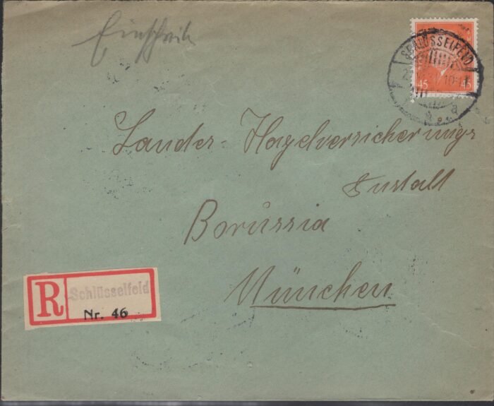Germany Cover Michel#: 419 VF