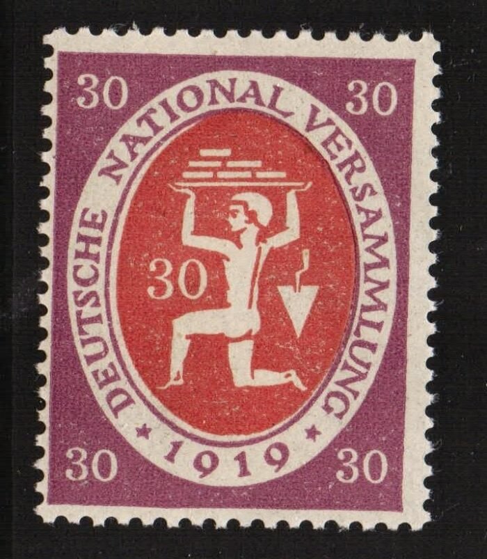 Germany Scott#: 108 var Michel#: 110b ** VF ex