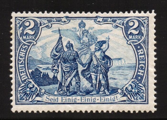 Germany Scott#: 79 var Michel#: 82A * large HR F/VF certificate